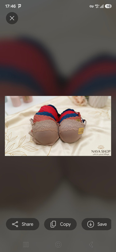 سوتین اسفنجی وارداتی سایز ۷۵ تا ۹۰