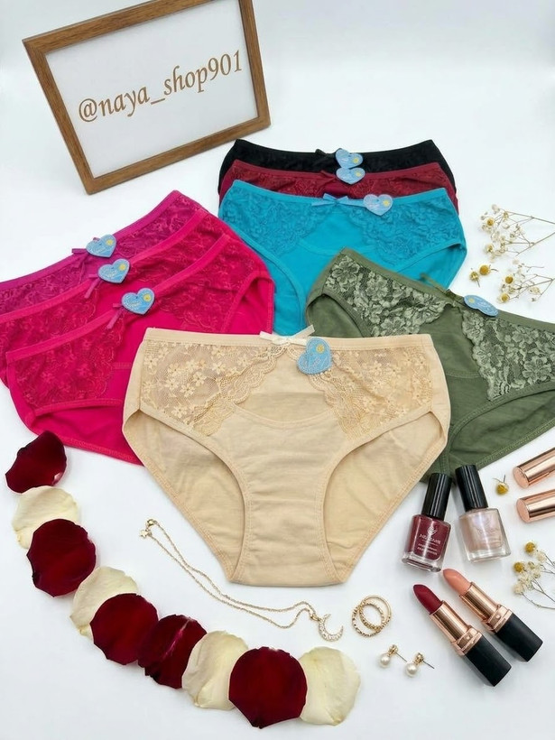 شورت تیپ لاکرا,بالای کار دانتل,برند دلوین سایز xl/xxl